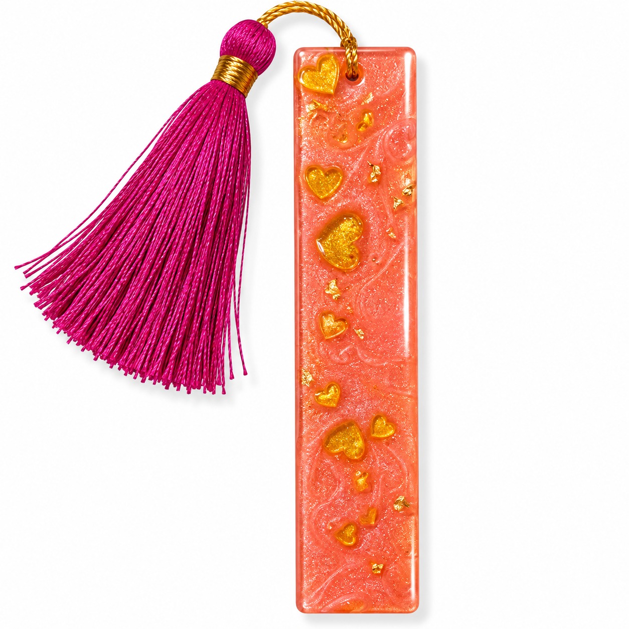 Luxury Handcrafted Resin Bookmark