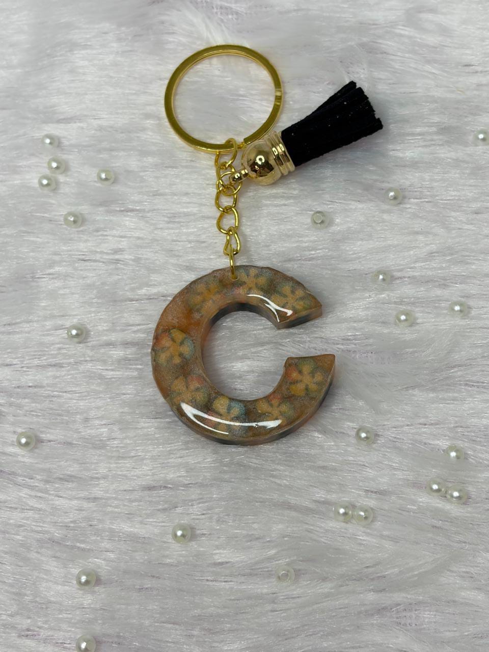 Resin Luxury Keychain