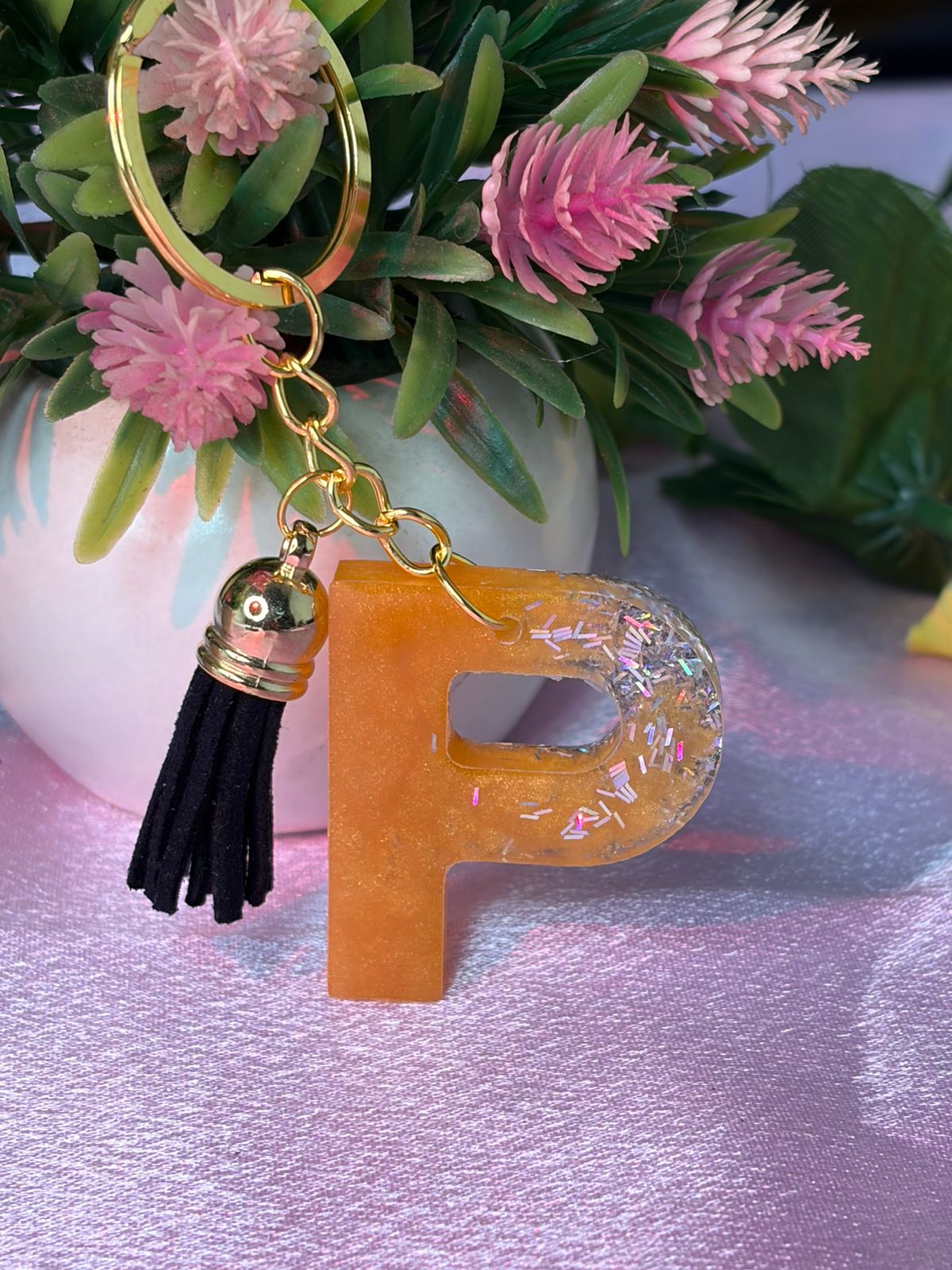 Resin Luxury Keychain