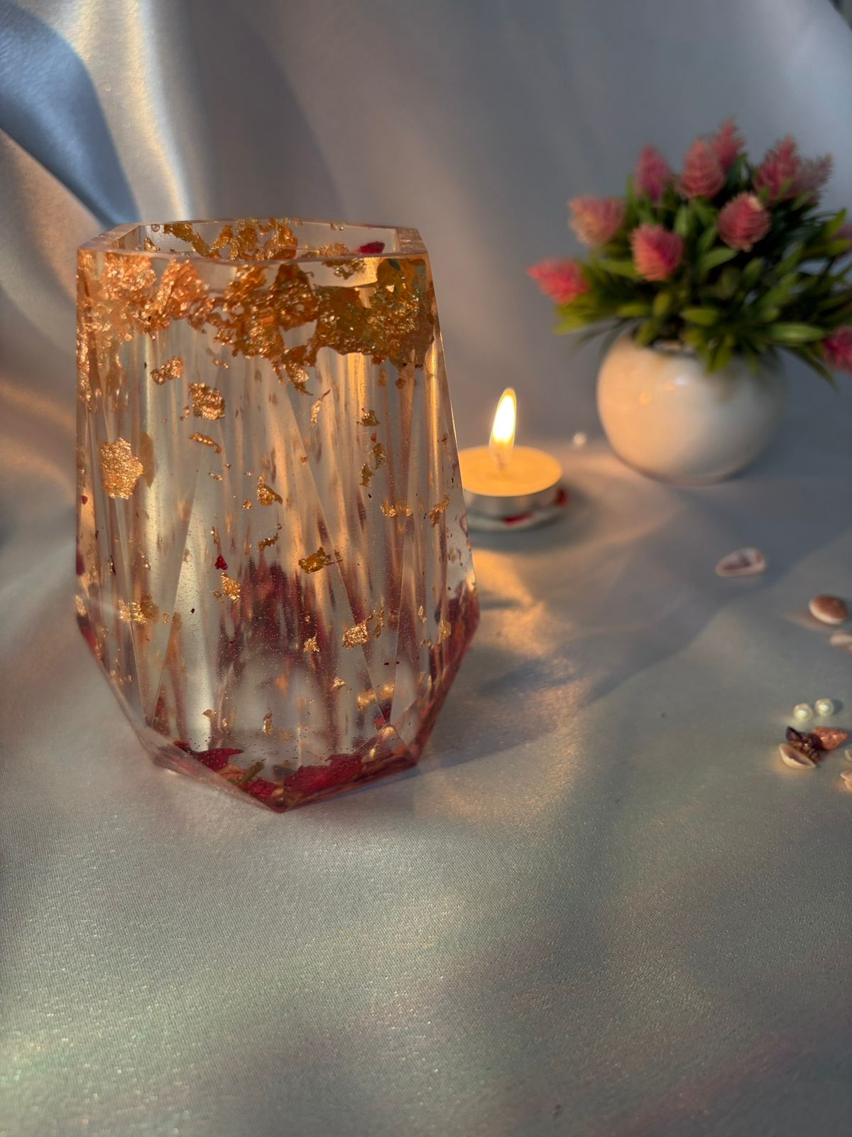 Luxury Resin Flower Pot