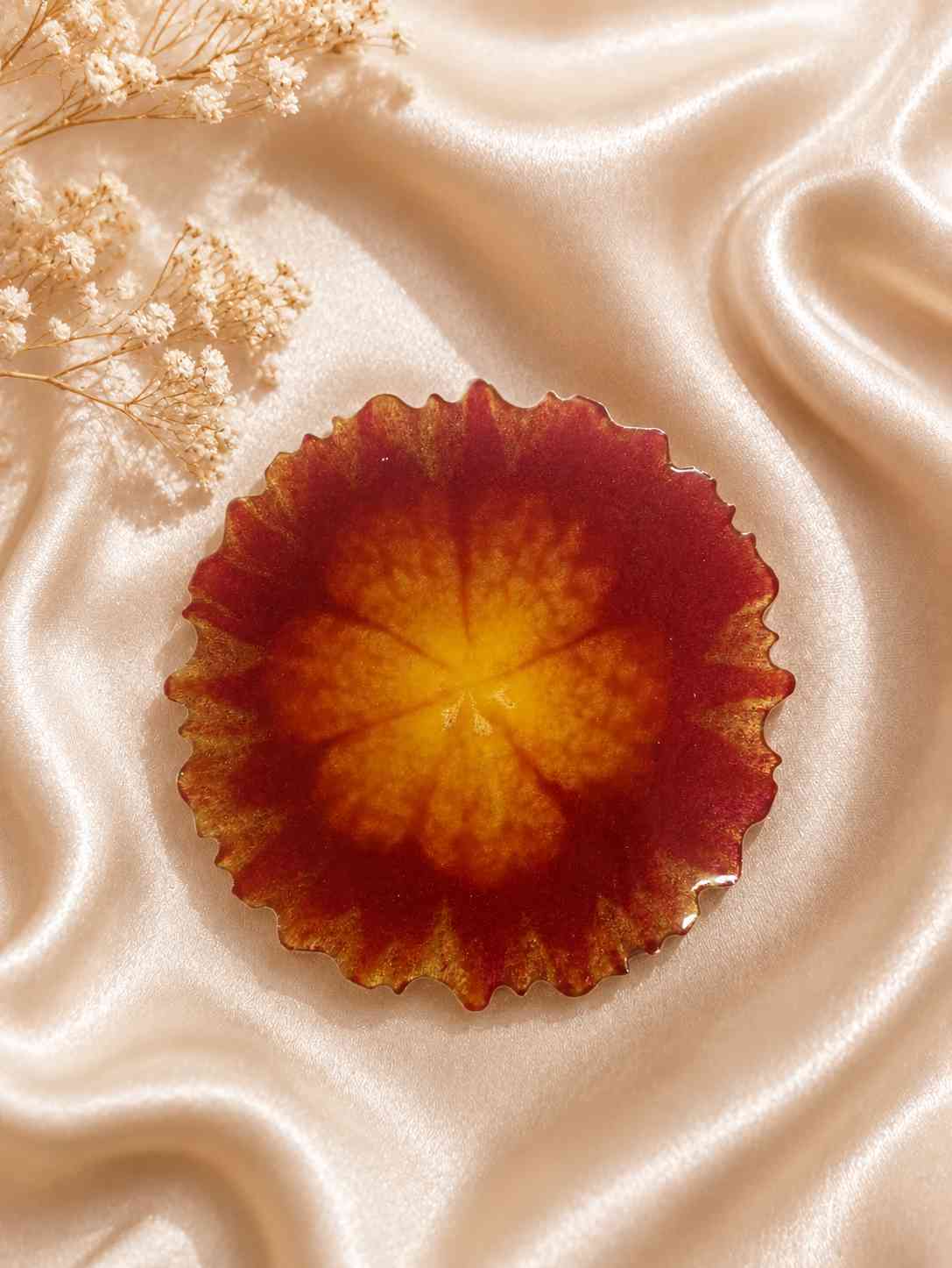 Resin Luxury Tea Coaster (6 Pcs)