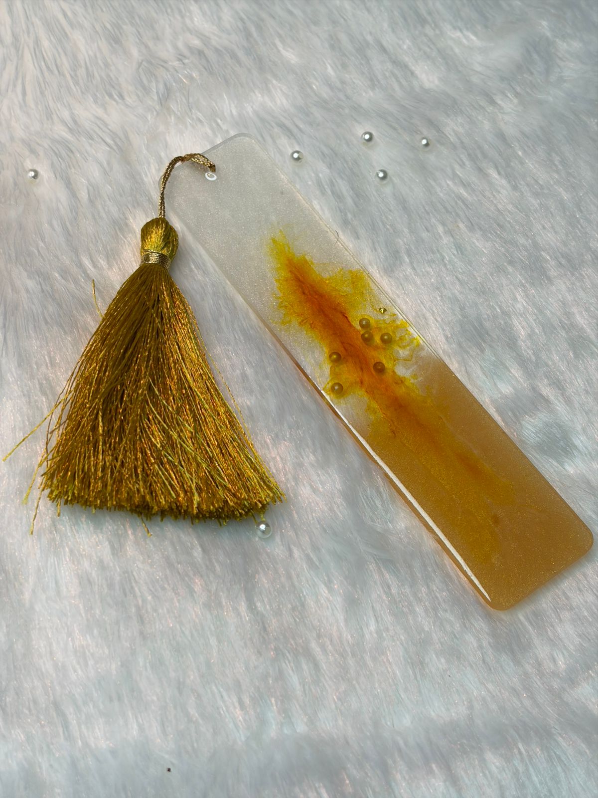 Luxury Handcrafted Resin Bookmark