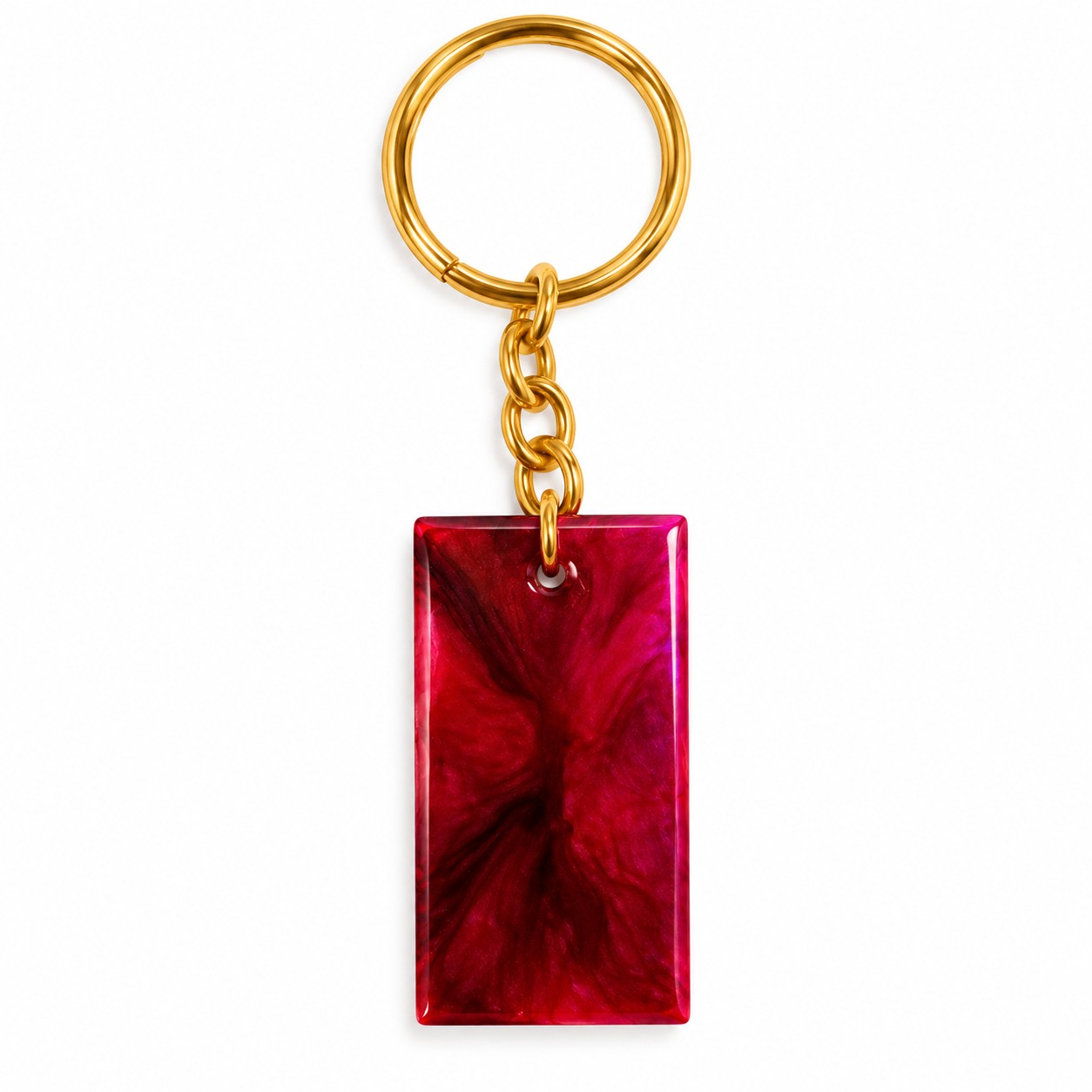 Resin Luxury Keychain