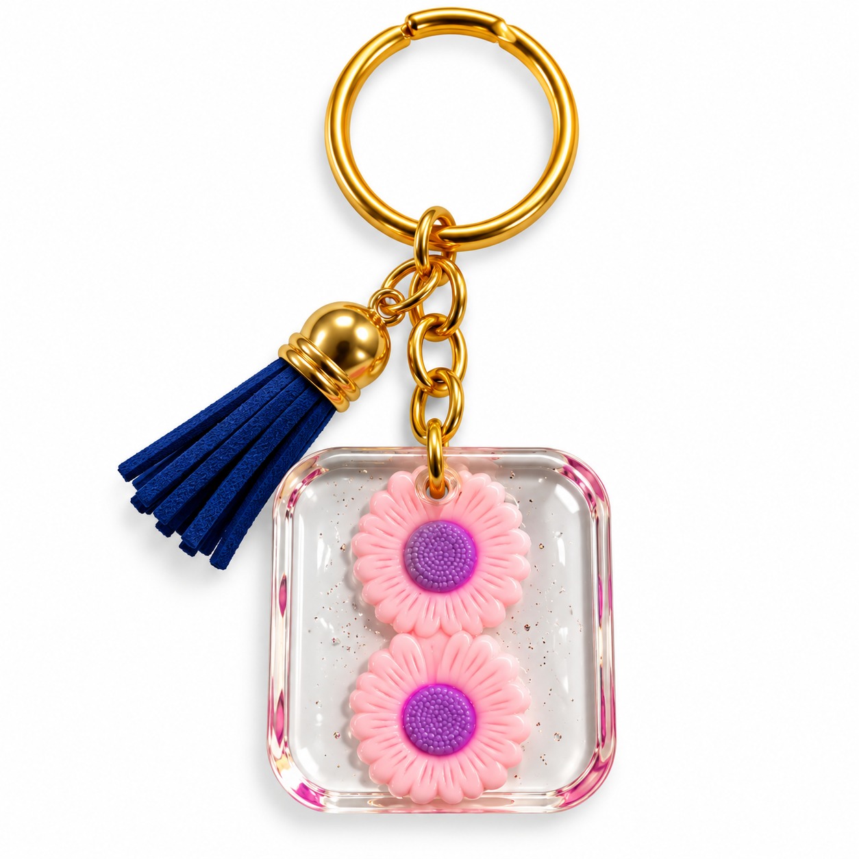 Resin Luxury Keychain