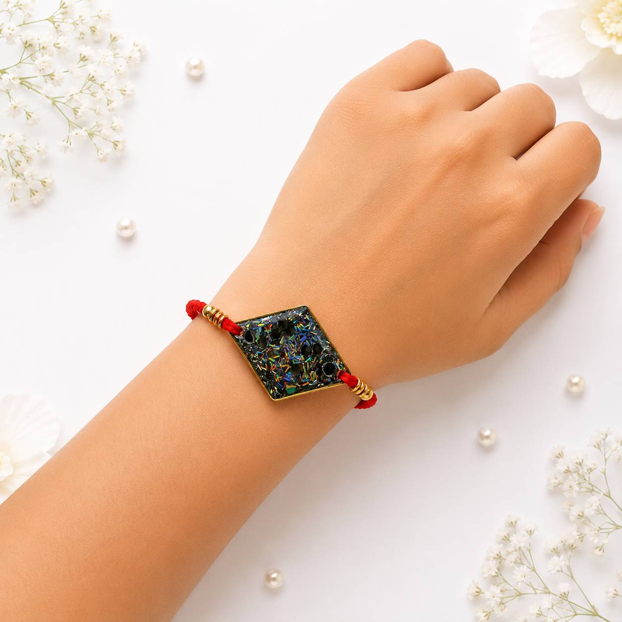 Spark Resin Rakhi