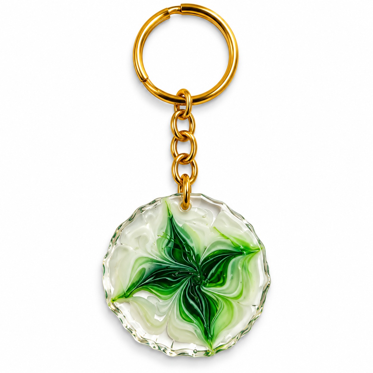 Resin Luxury Keychain
