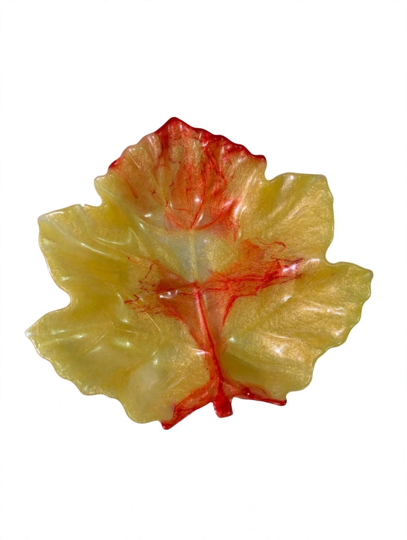 LUXURY RESIN LEAF PLATE