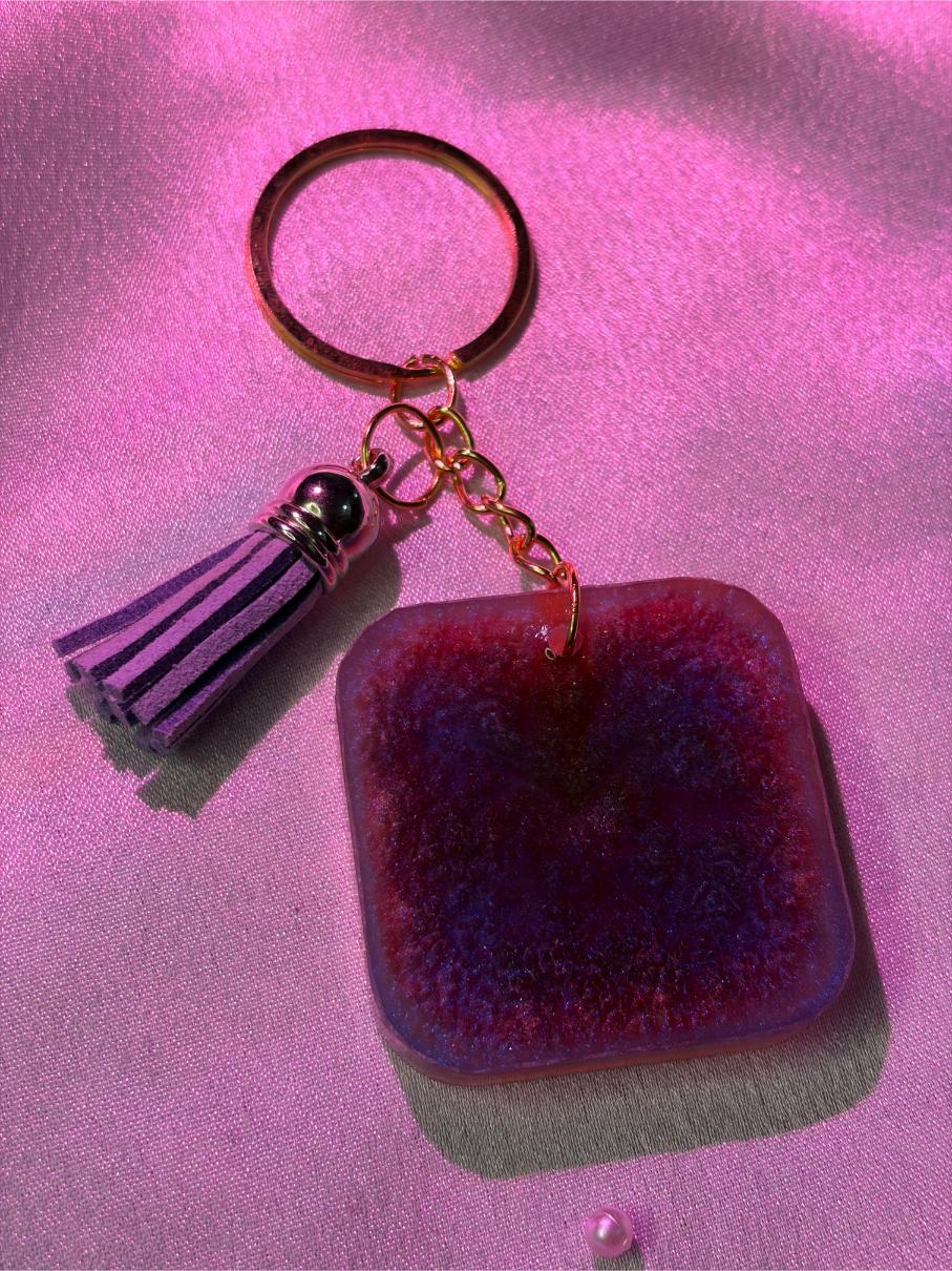 Resin Luxury Keychain