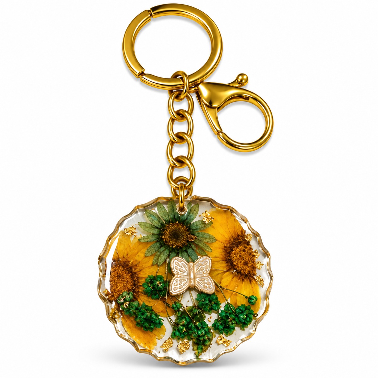 Resin Luxury Keychain