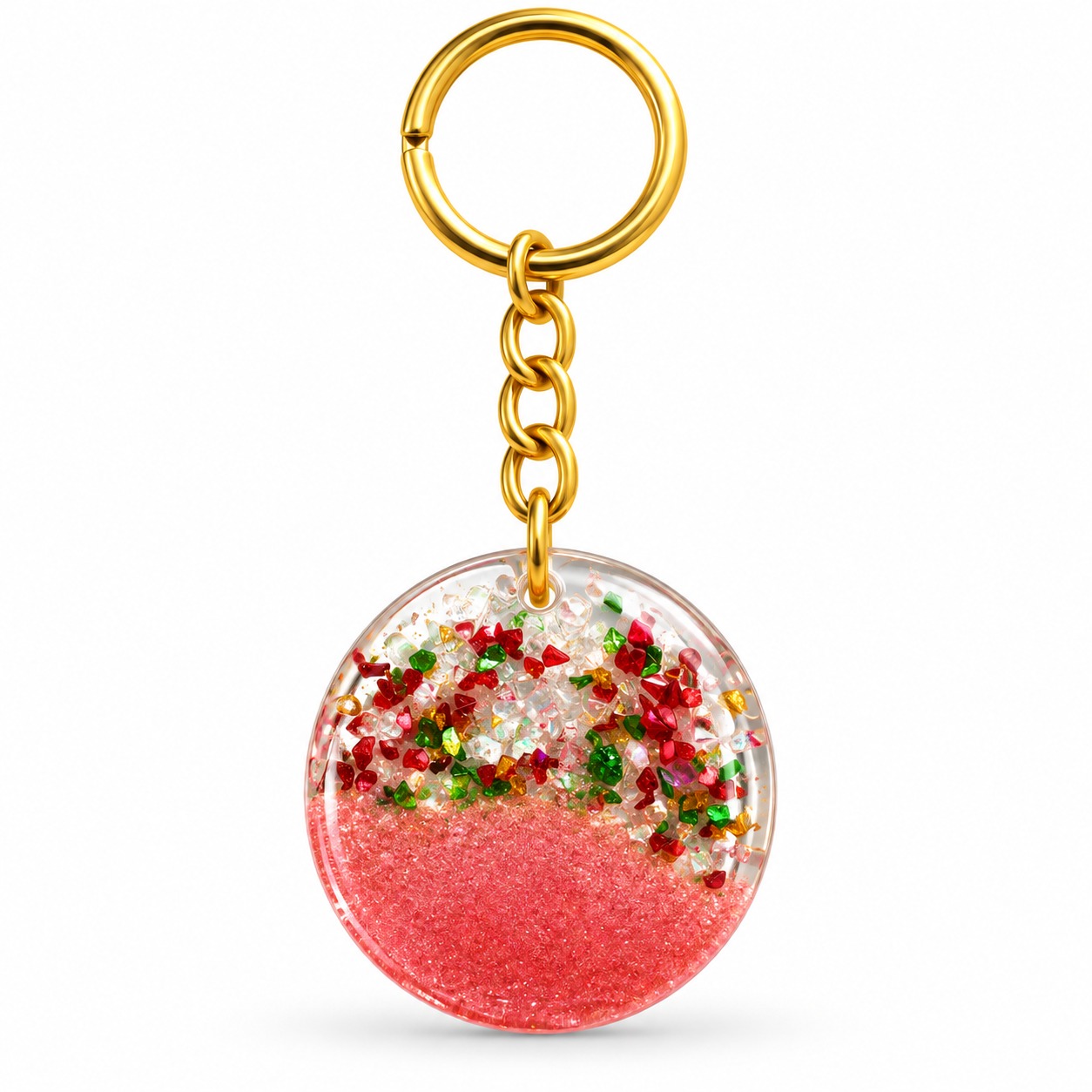 Resin Luxury Keychain