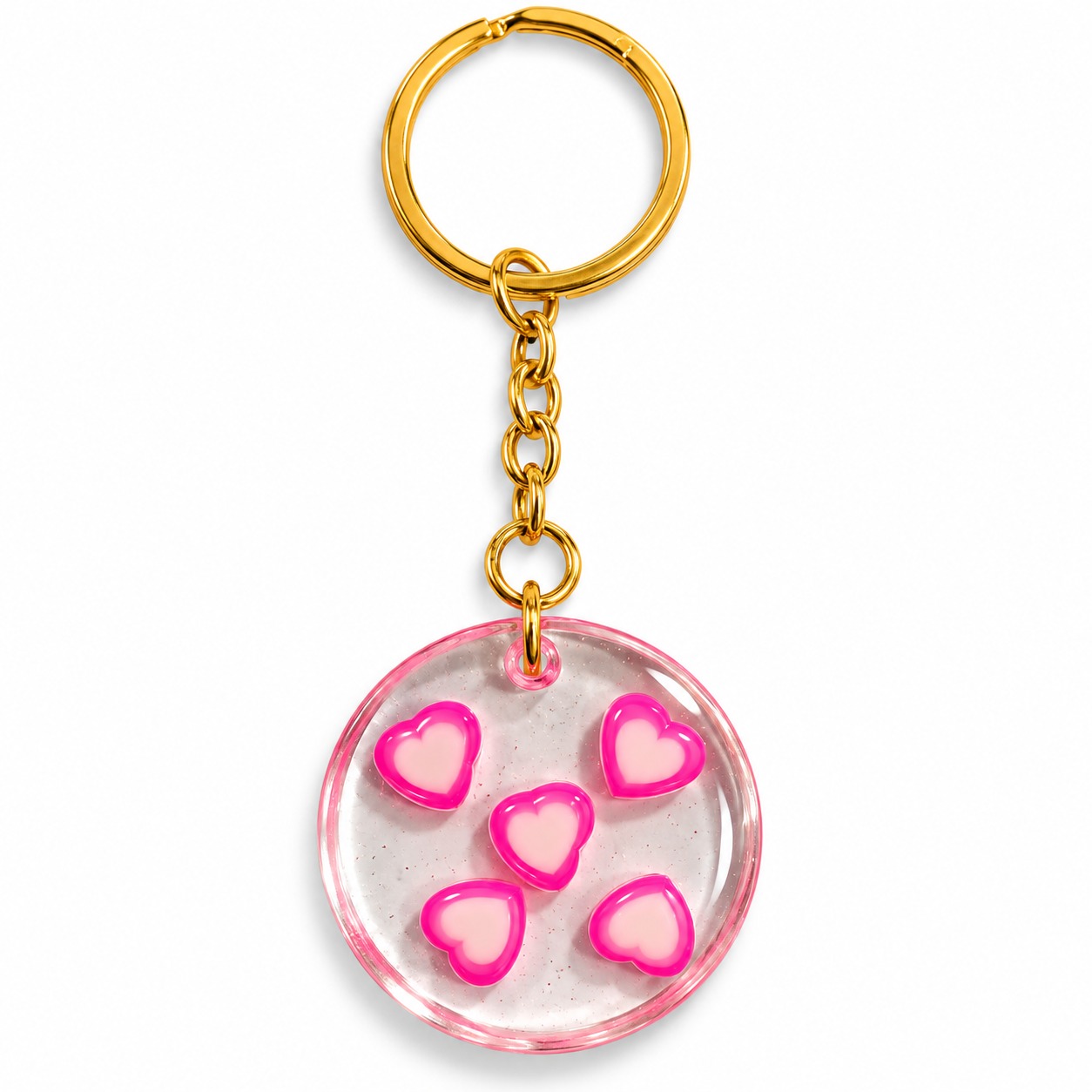 Resin Luxury Keychain