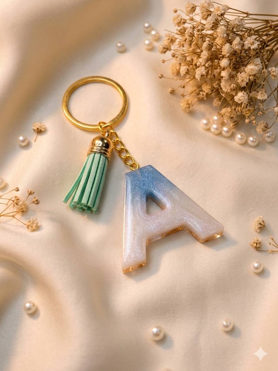 Resin Luxury Keychain