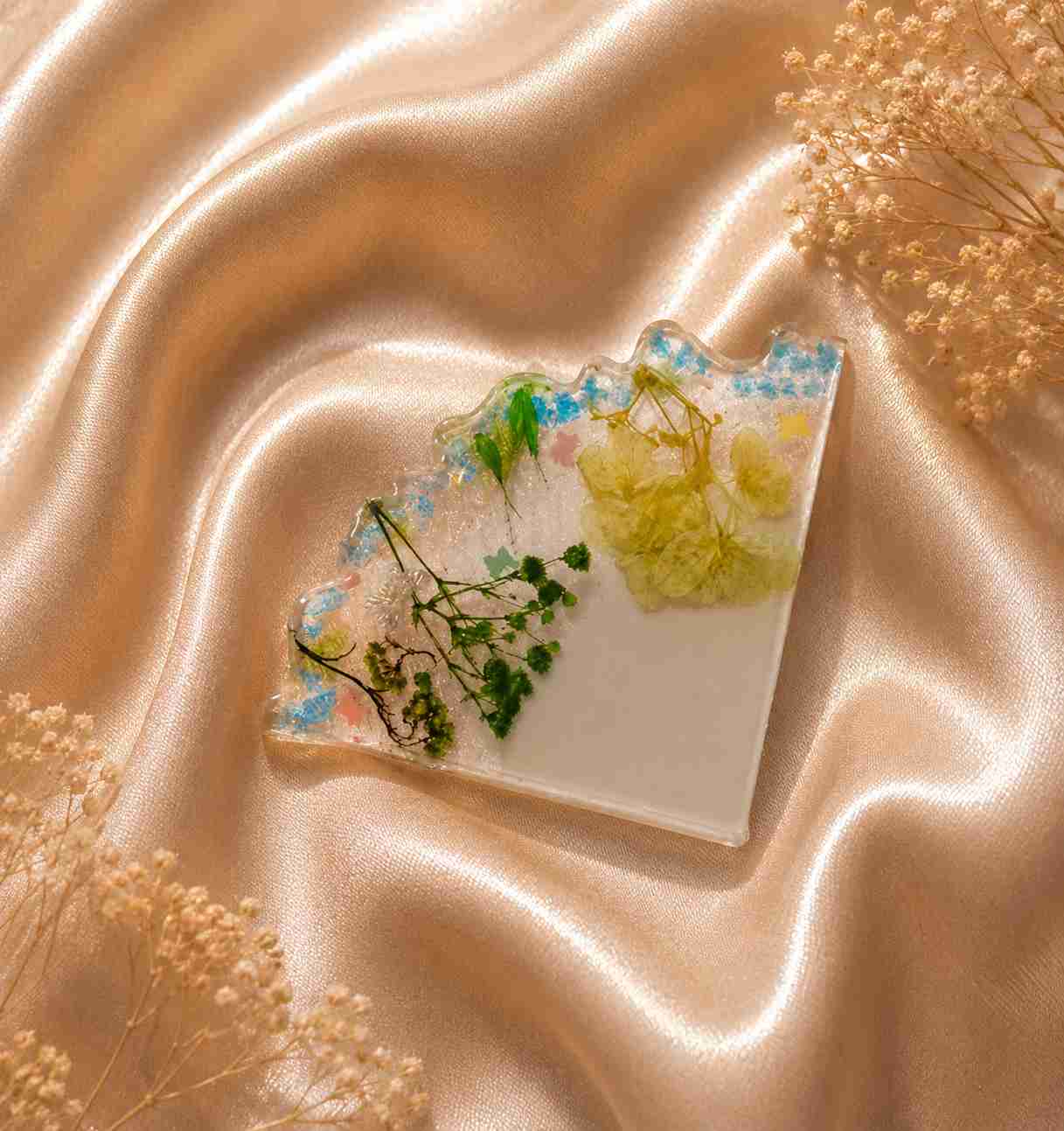 Resin Luxury Tea Coaster (6 Pcs)