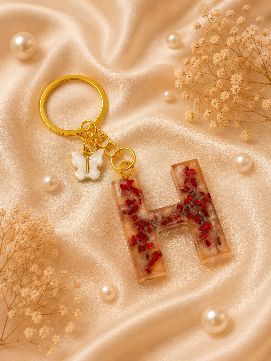 Resin Luxury Keychain