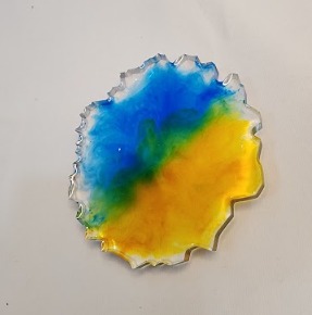 Resin Luxury Tea Coaster (6 Pcs)