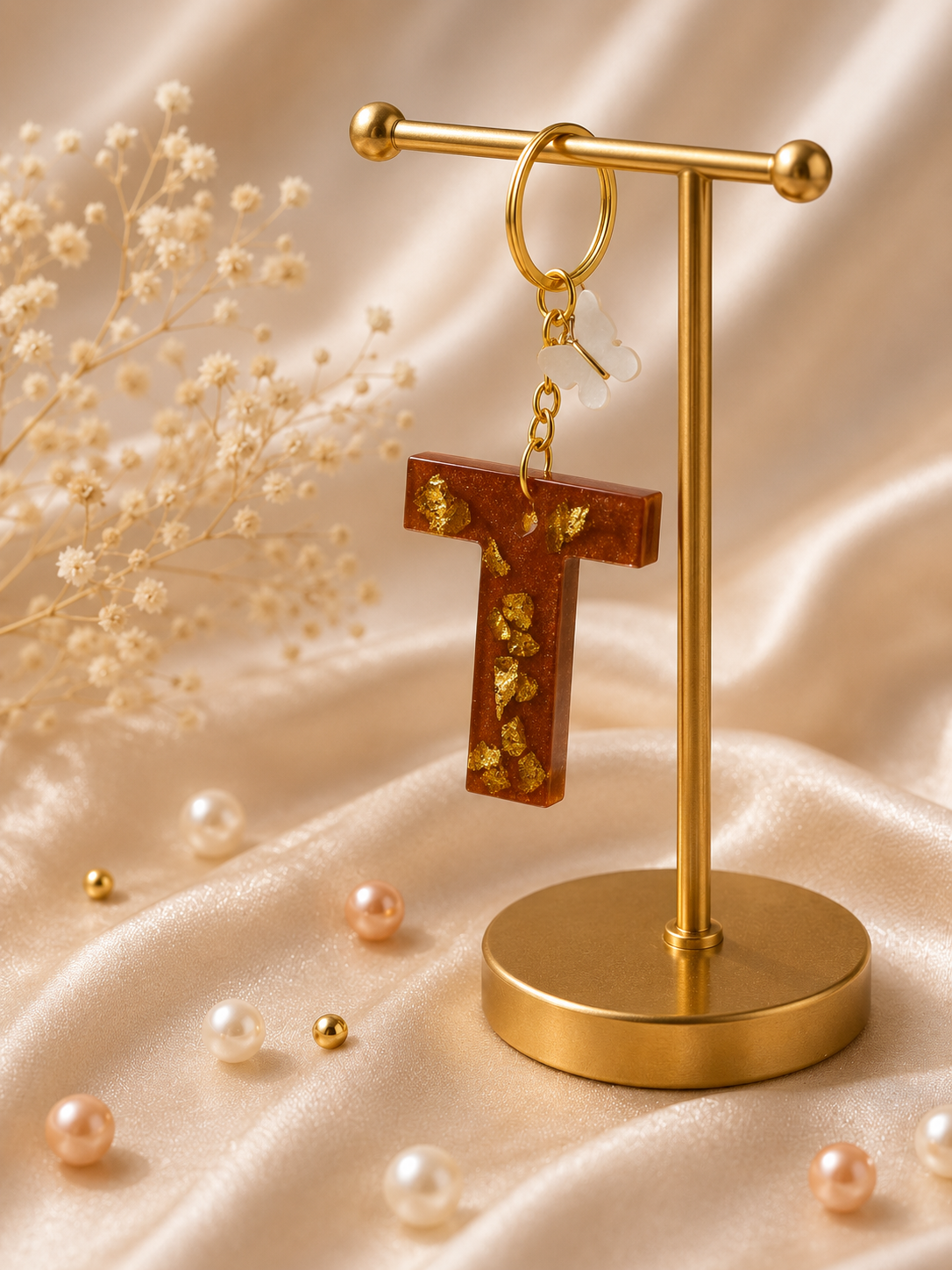 Resin Luxury Keychain