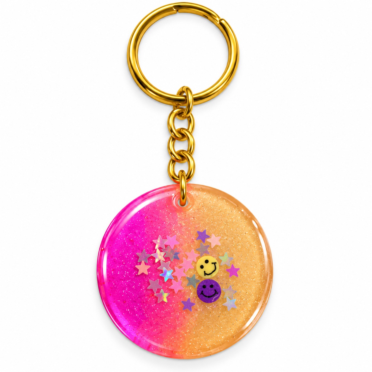 Resin Luxury Keychain