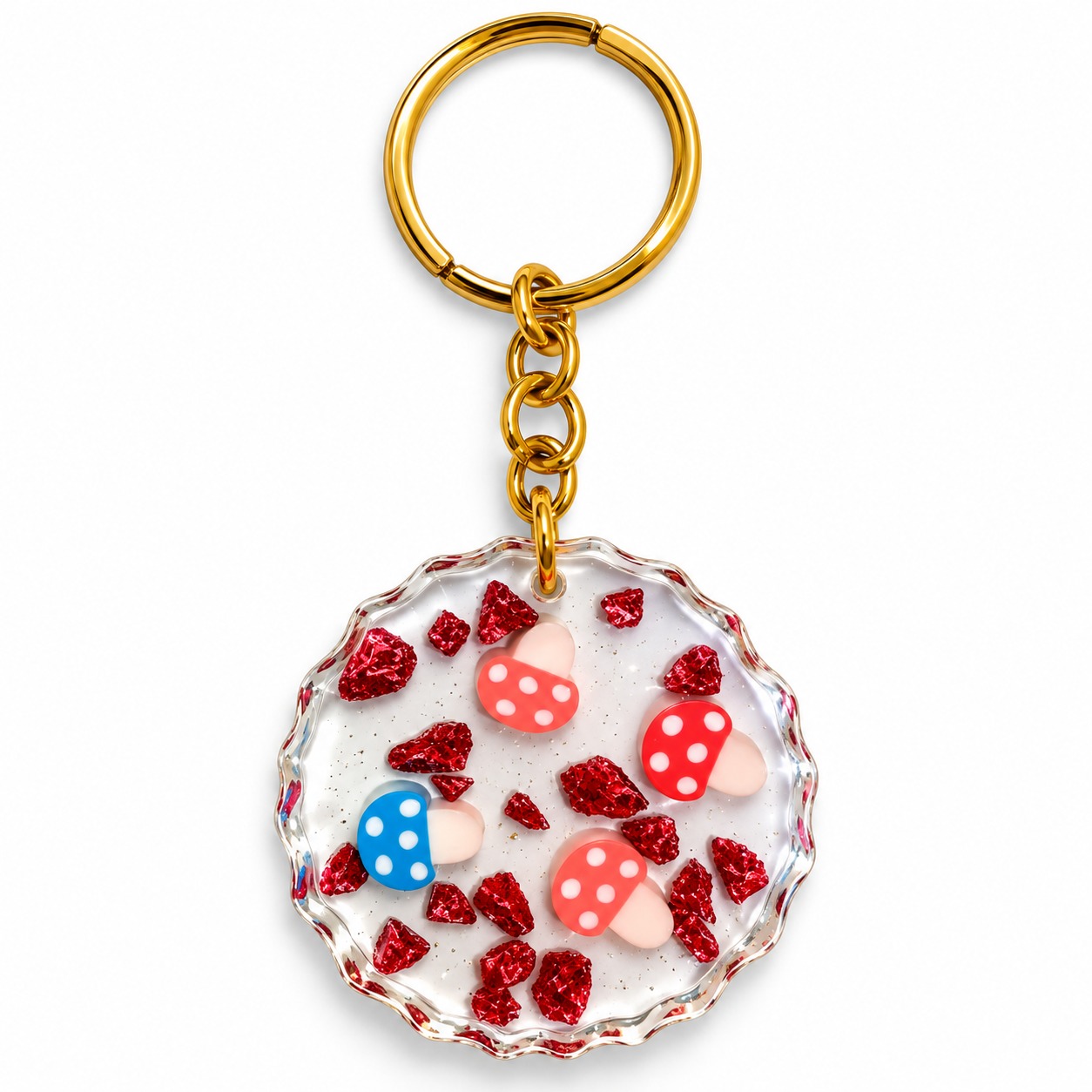 Resin Luxury Keychain
