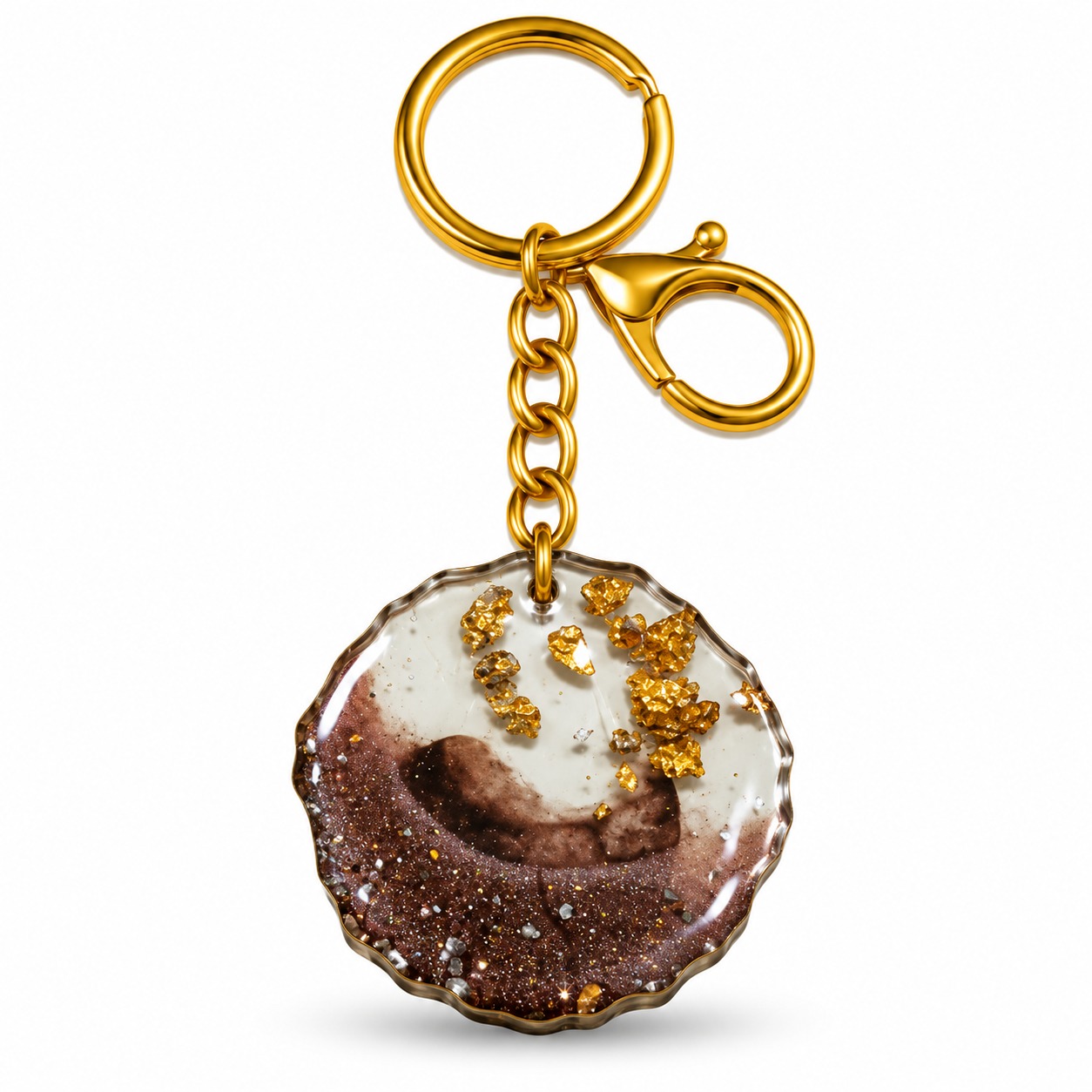 Resin Luxury Keychain
