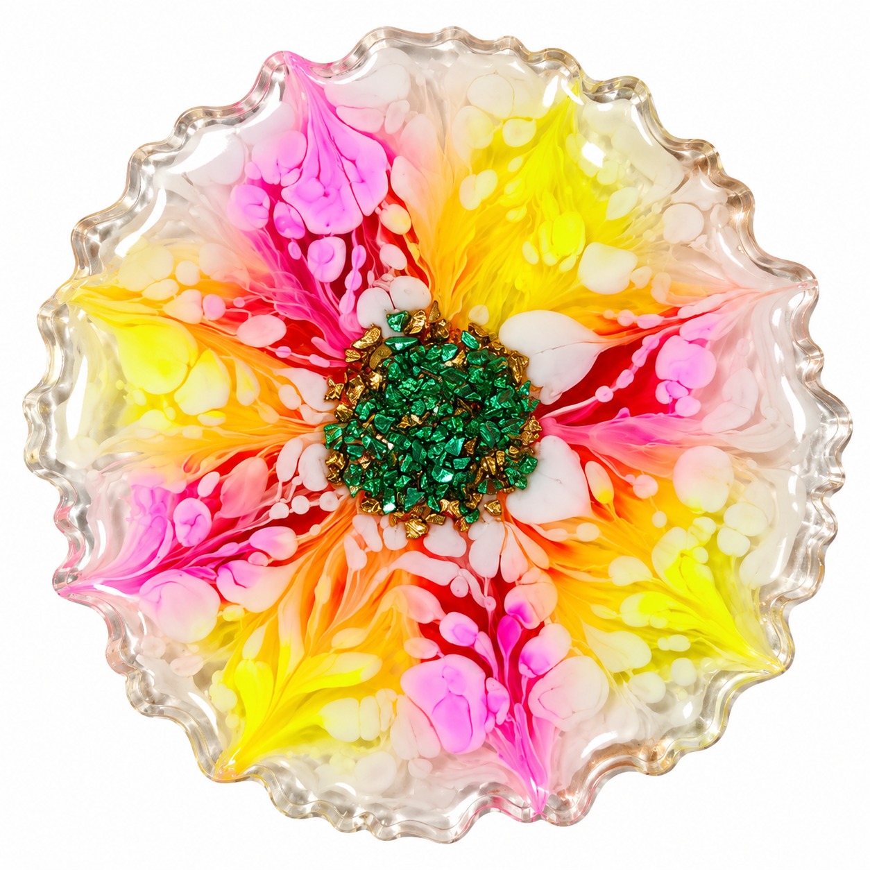 Resin Luxury Tea Coaster (6 Pcs)