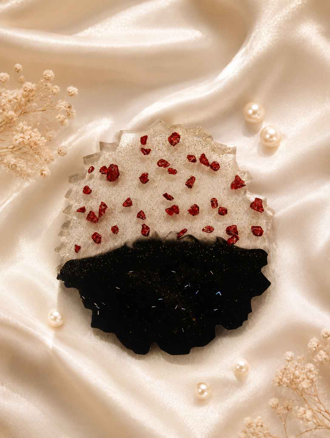 Resin Luxury Tea Coaster (6 Pcs)