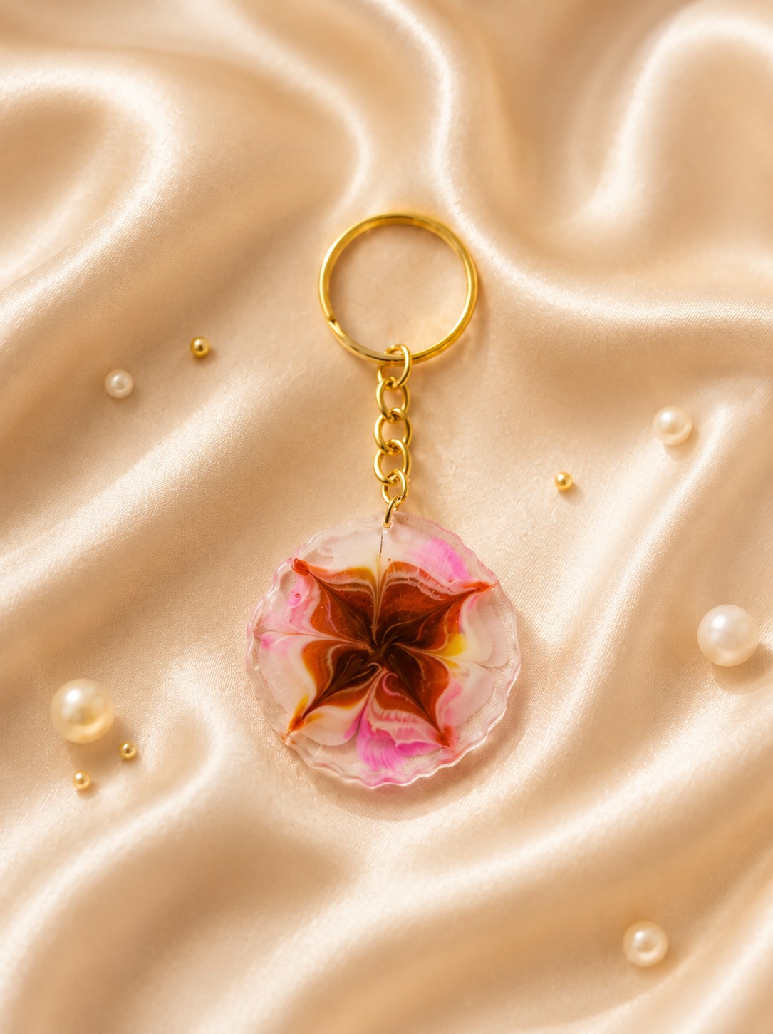 Resin Luxury Keychain