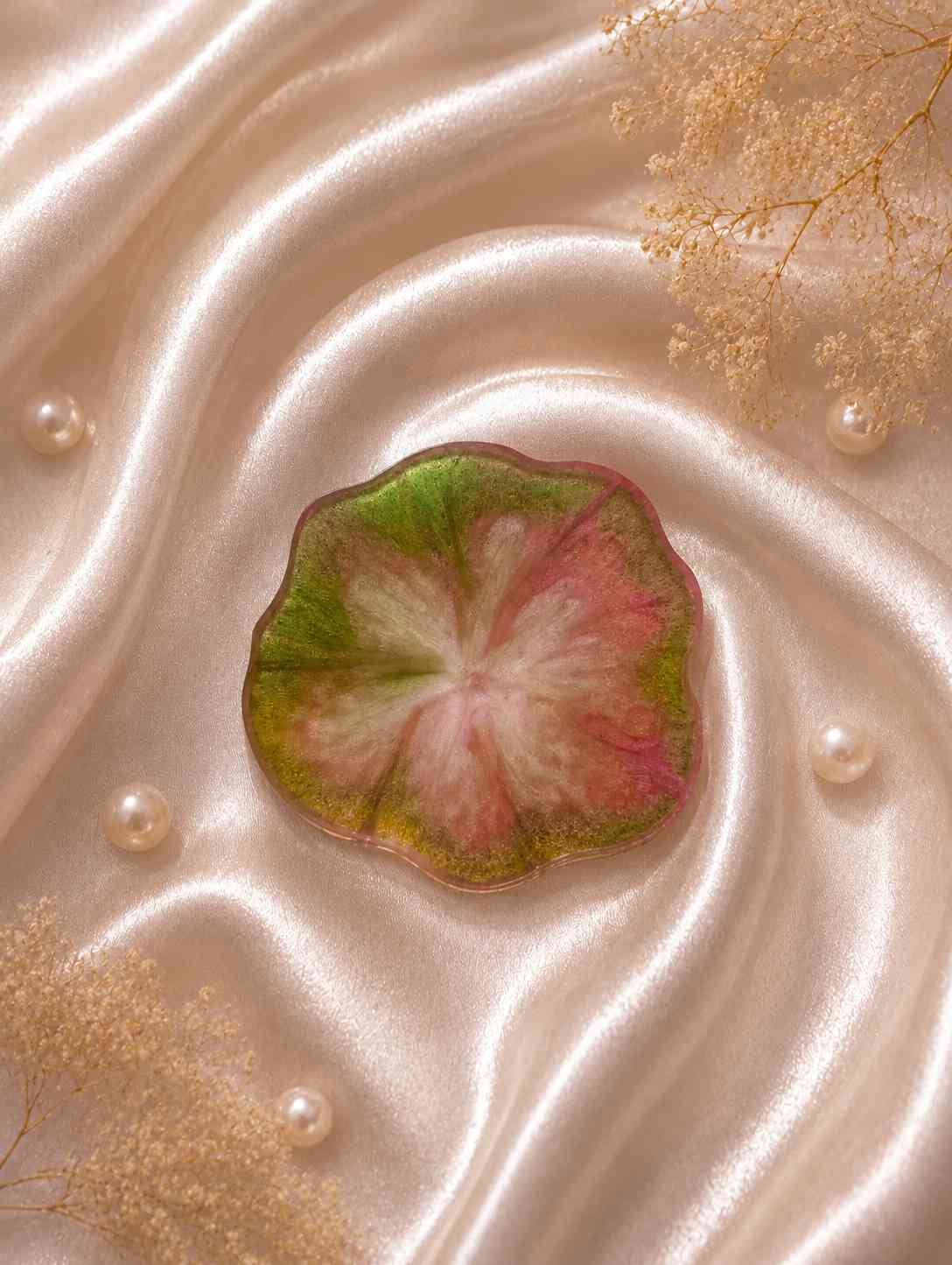 Resin Luxury Tea Coaster (6 Pcs)