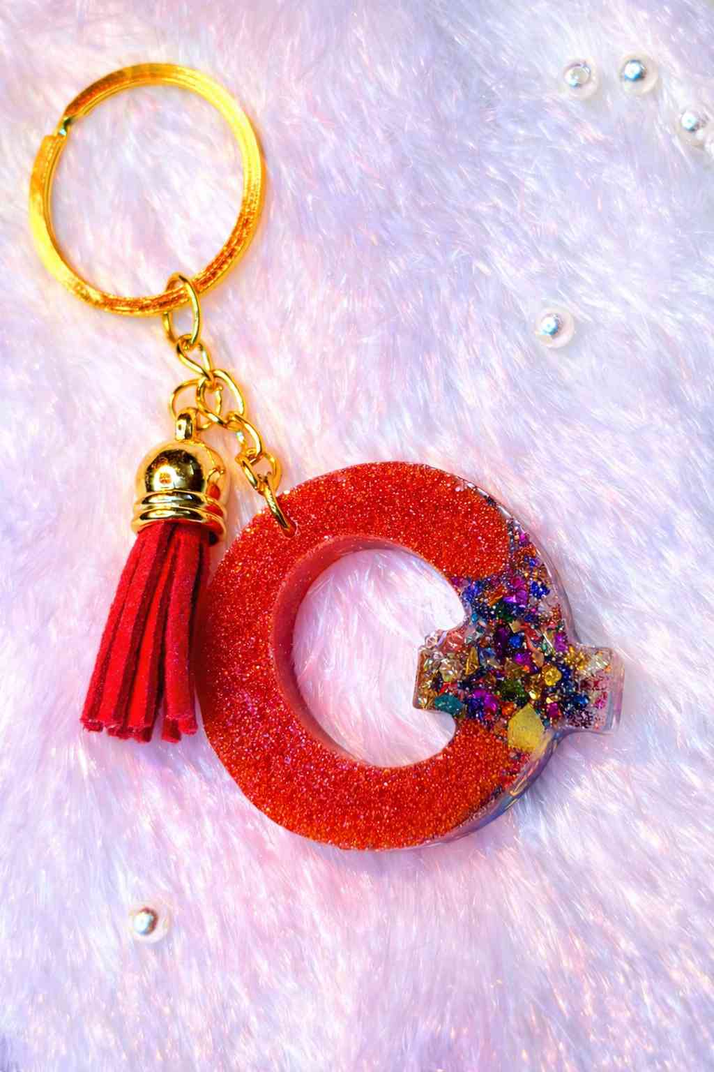 Resin Luxury Keychain
