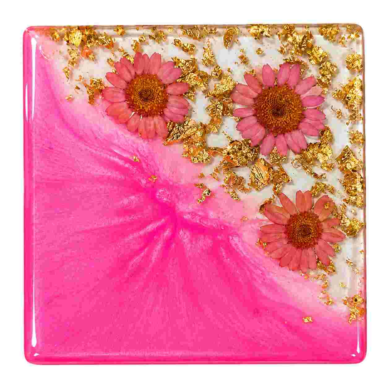 Resin Luxury Tea Coaster (6 Pcs)