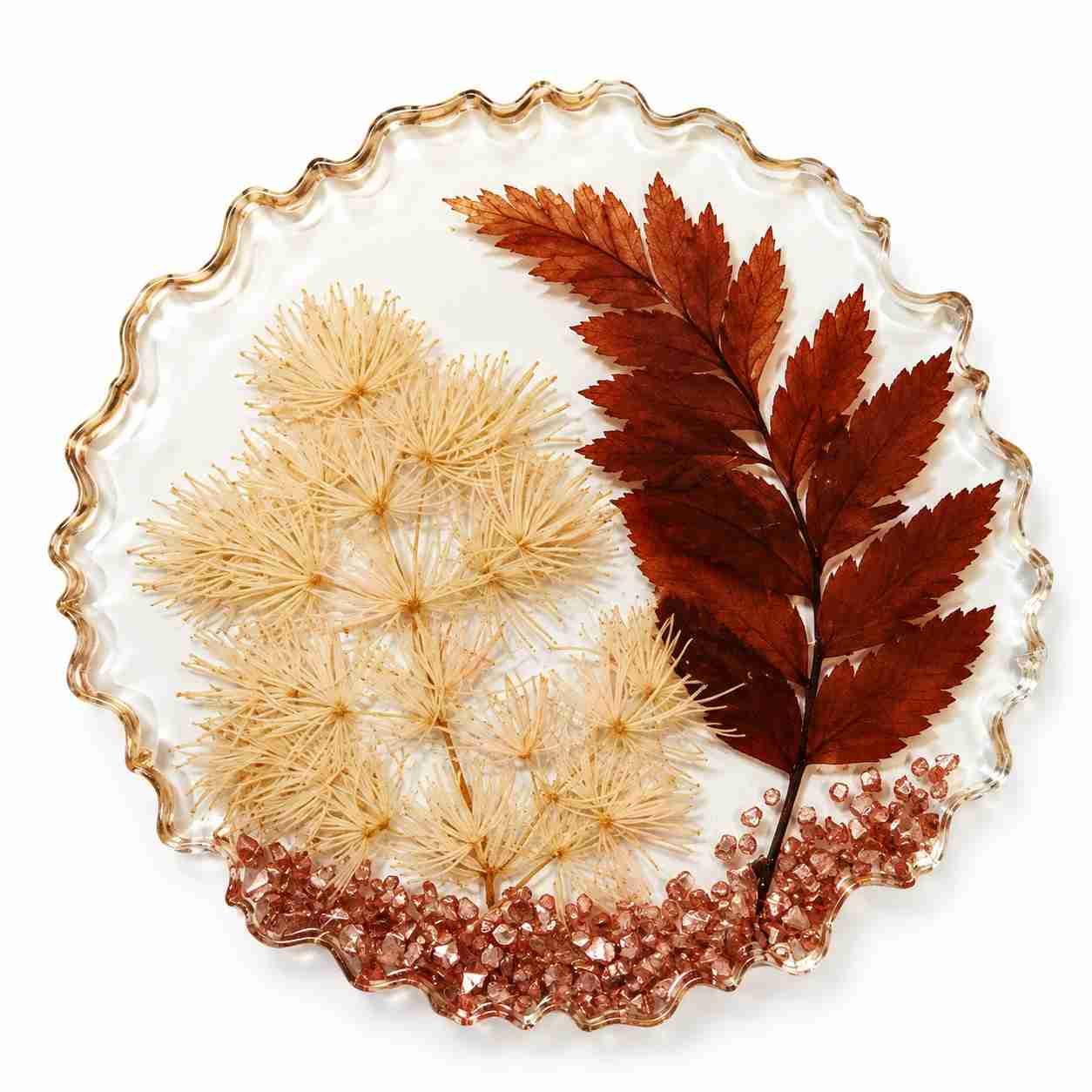 Resin Luxury Tea Coaster (6 Pcs)