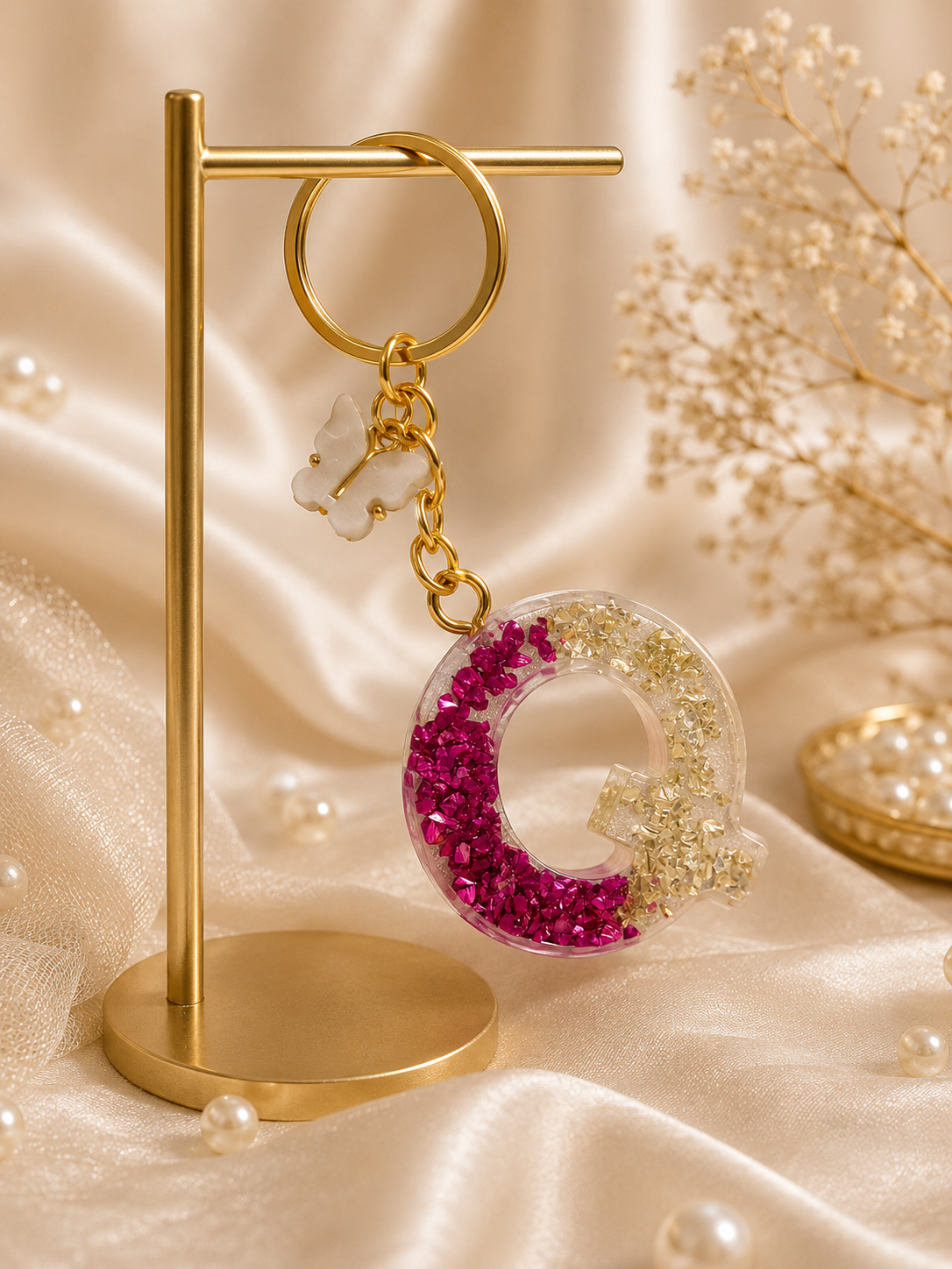 Resin Luxury Keychain
