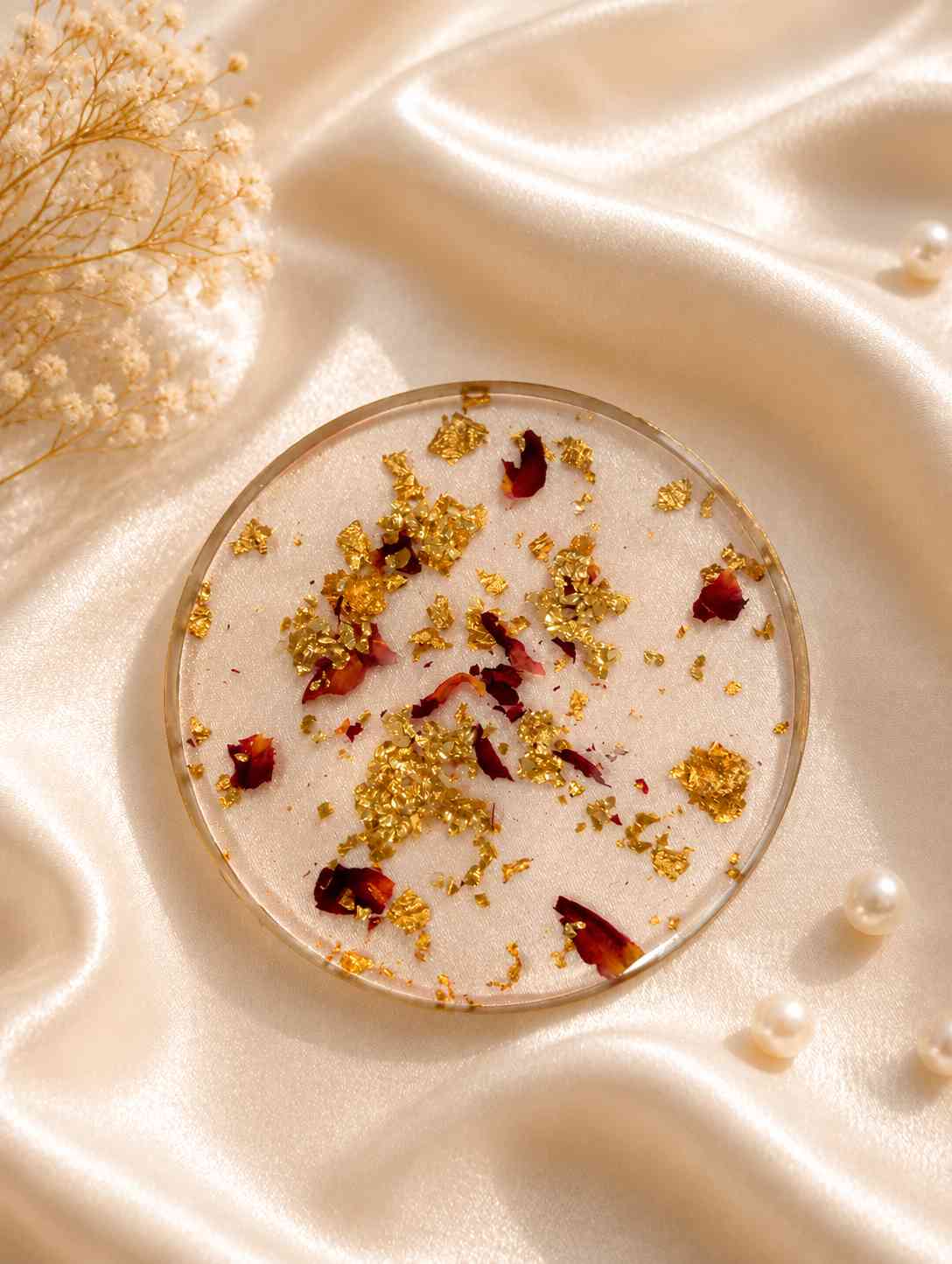 Resin Luxury Tea Coaster (6 Pcs)