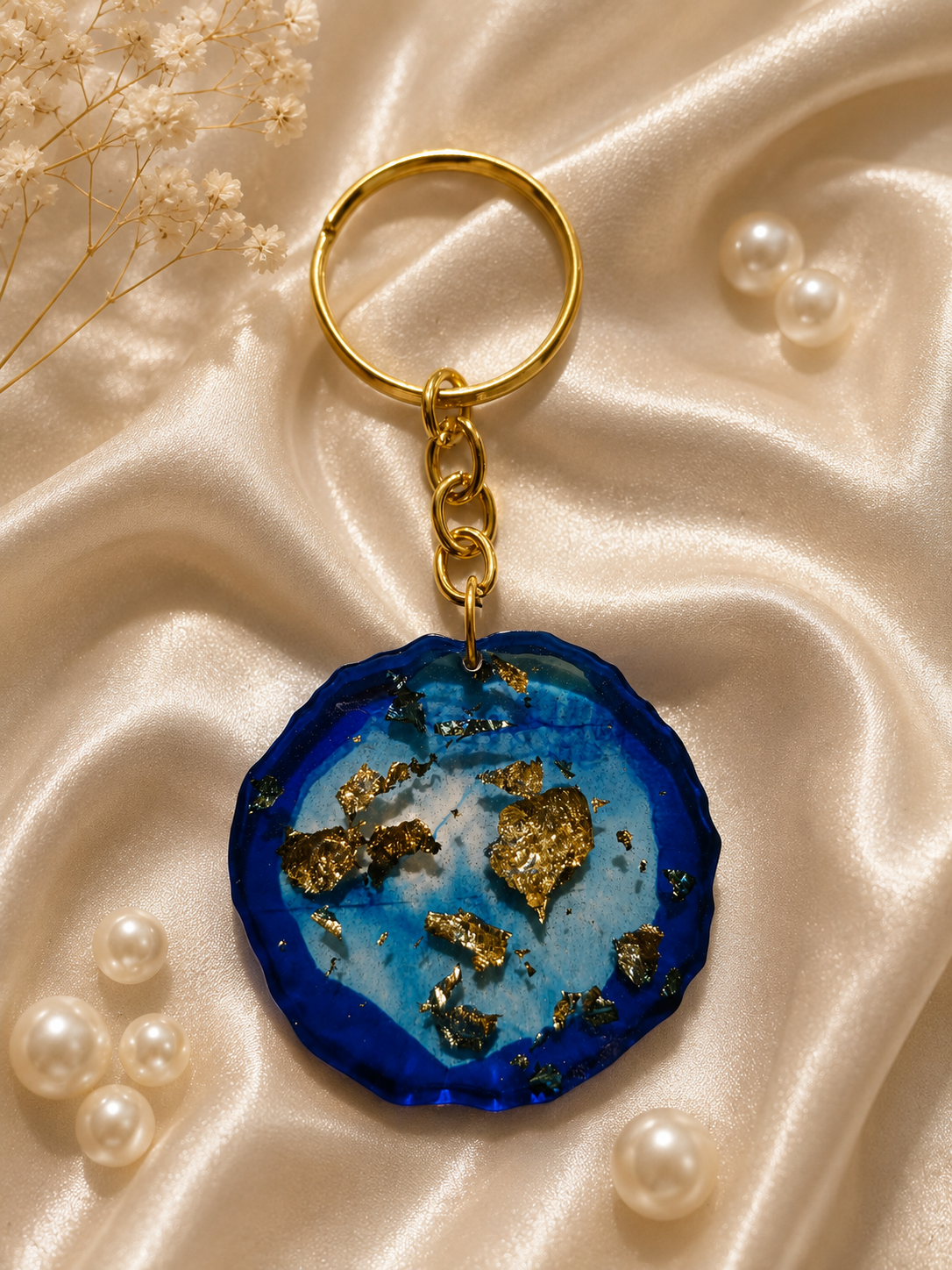 Resin Luxury Keychain
