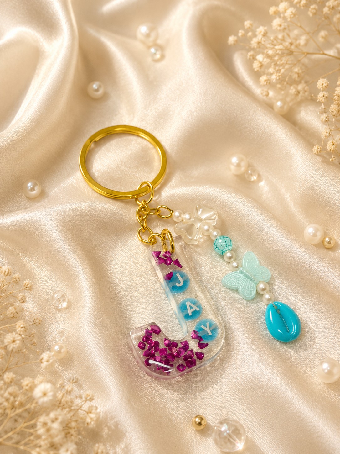 Resin Luxury Keychain