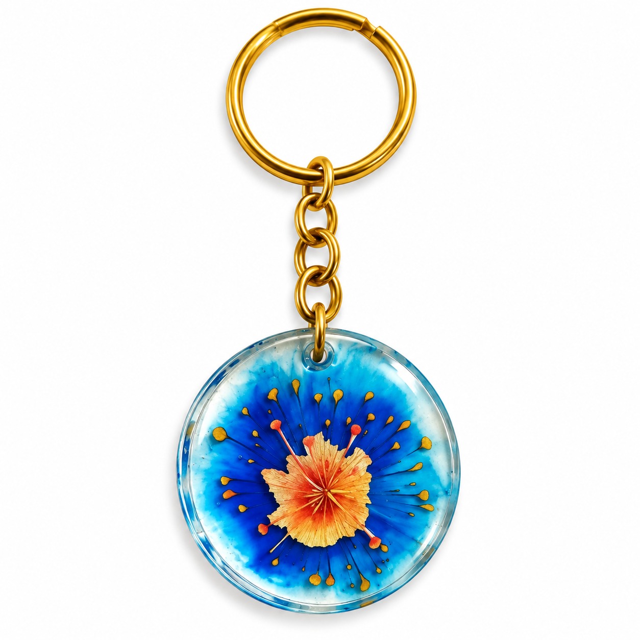 Resin Luxury Keychain