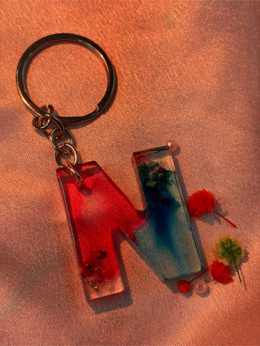 Resin Luxury Keychain