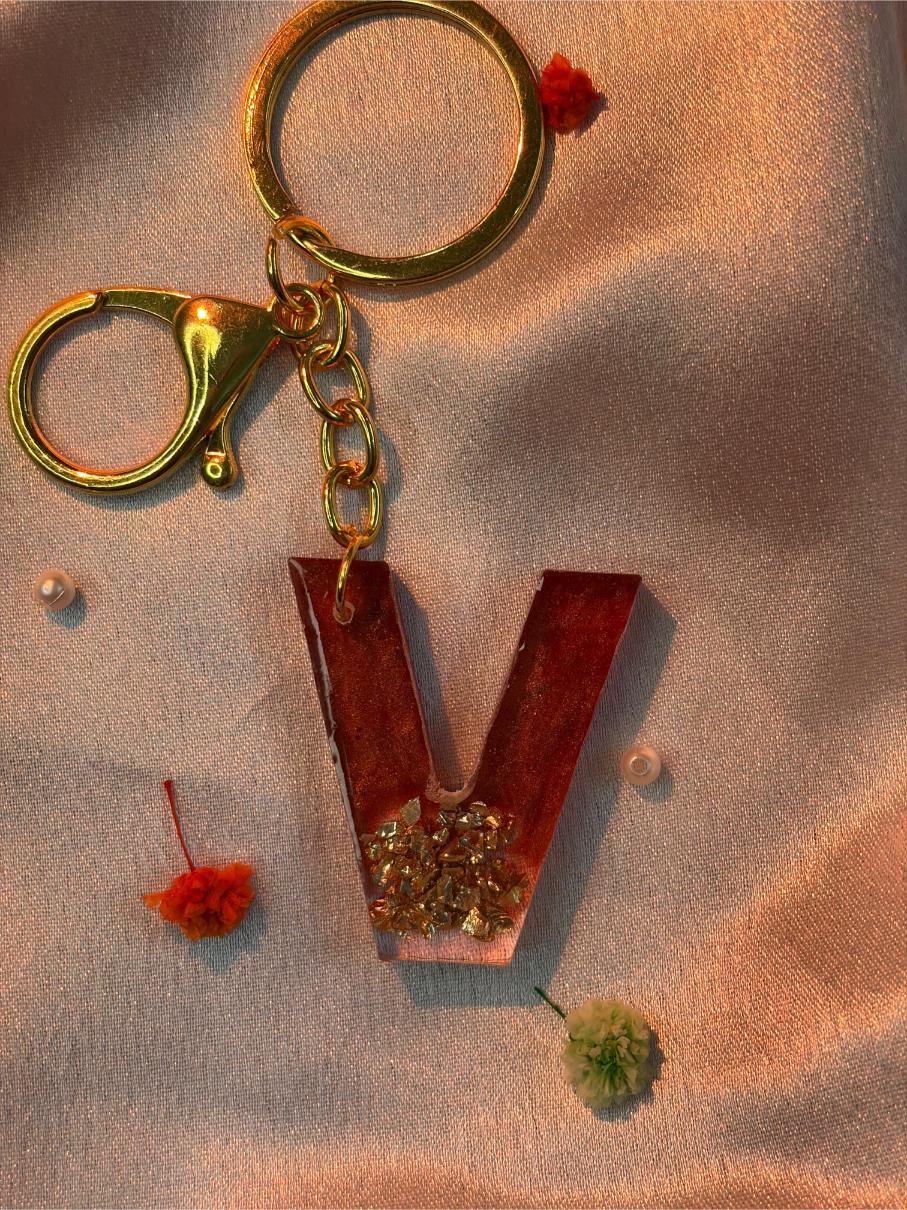 Resin Luxury Keychain