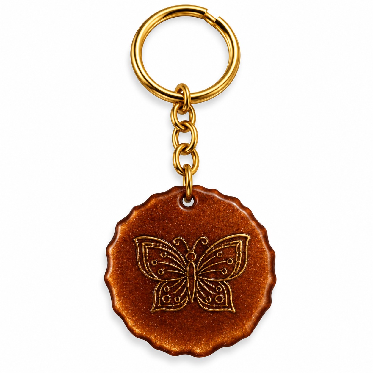 Resin Luxury Keychain