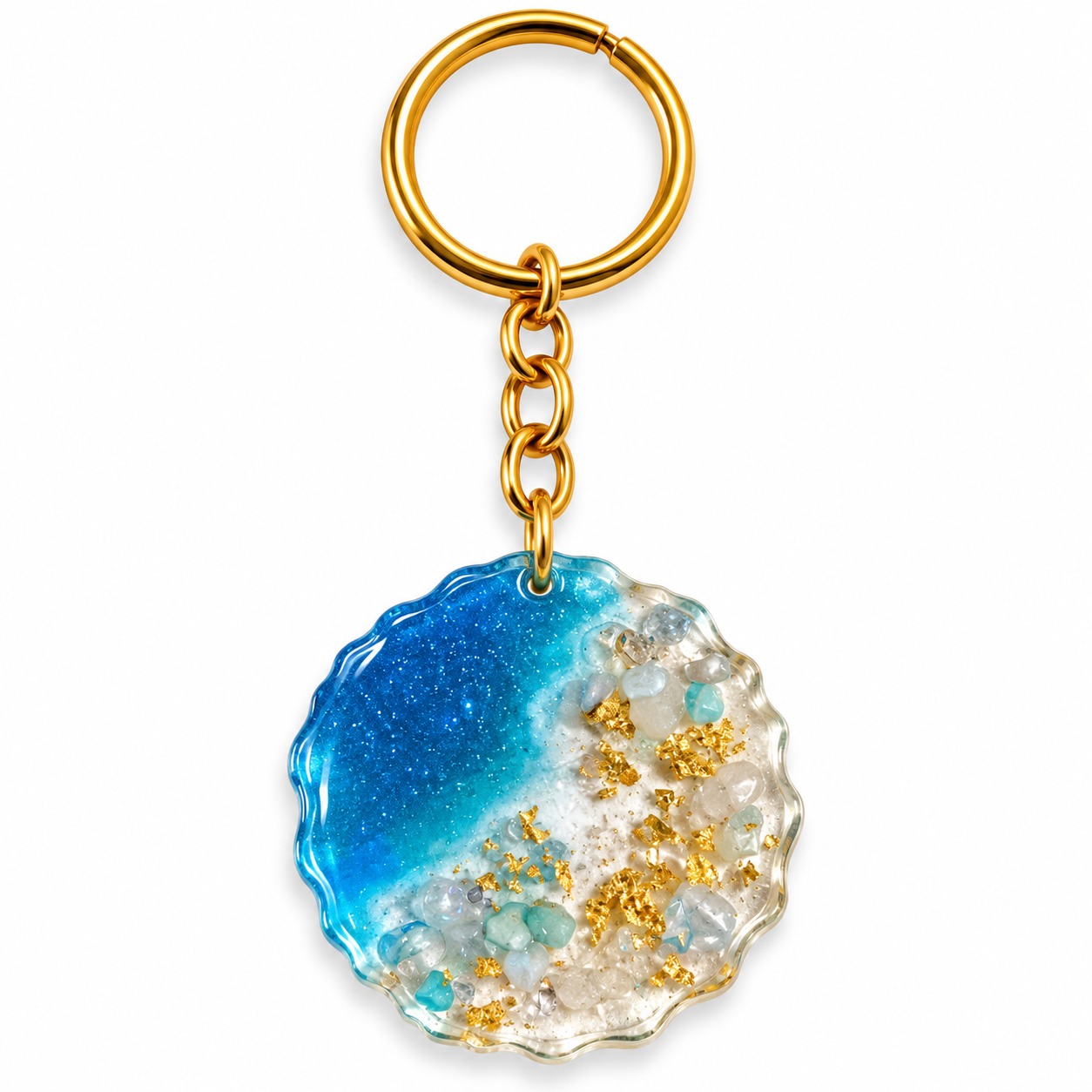 Resin Luxury Keychain