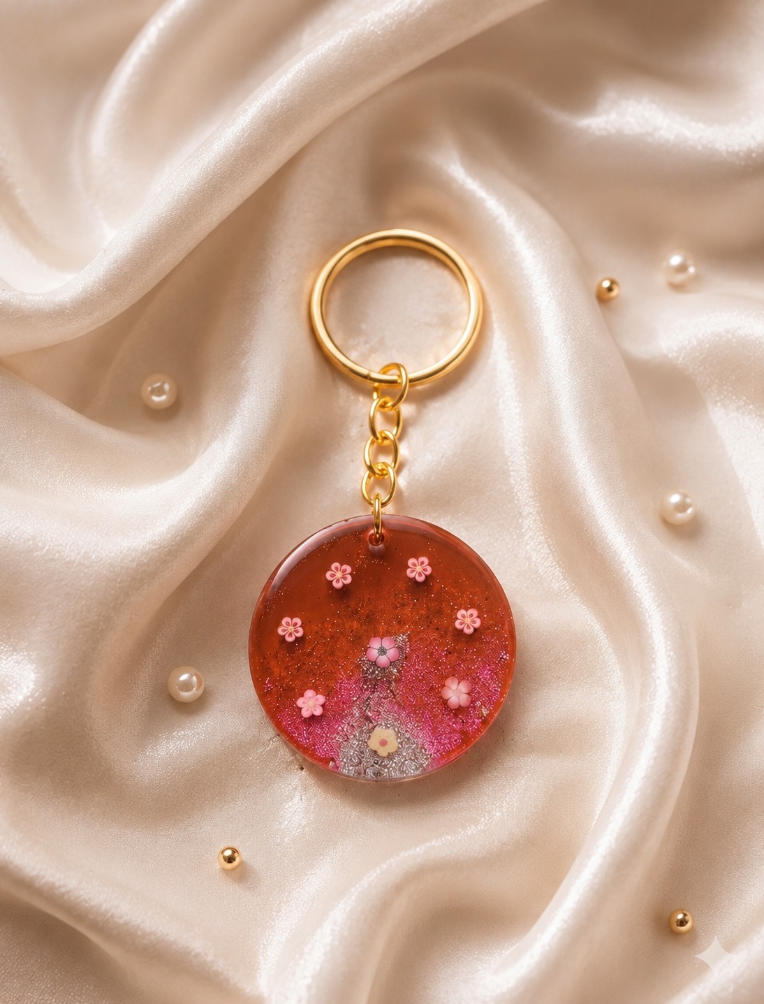Resin Luxury Keychain