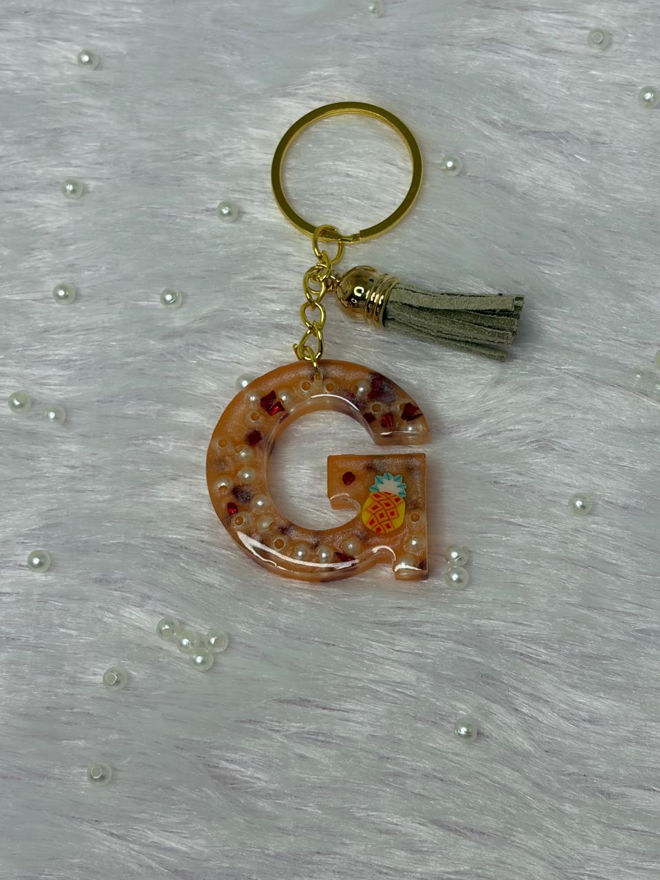 Resin Luxury Keychain