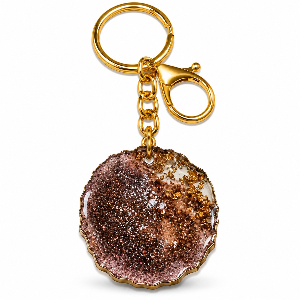 Resin Luxury Keychain