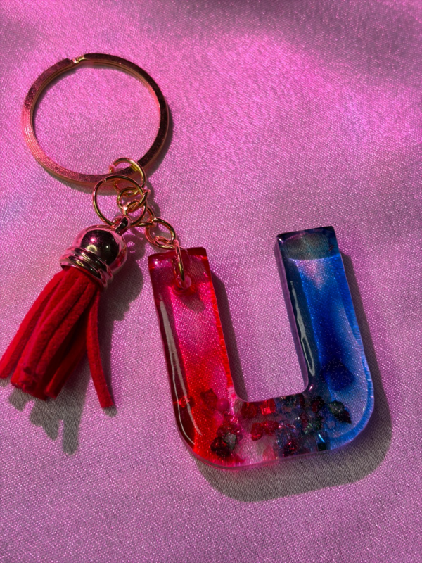 Resin Luxury Keychain
