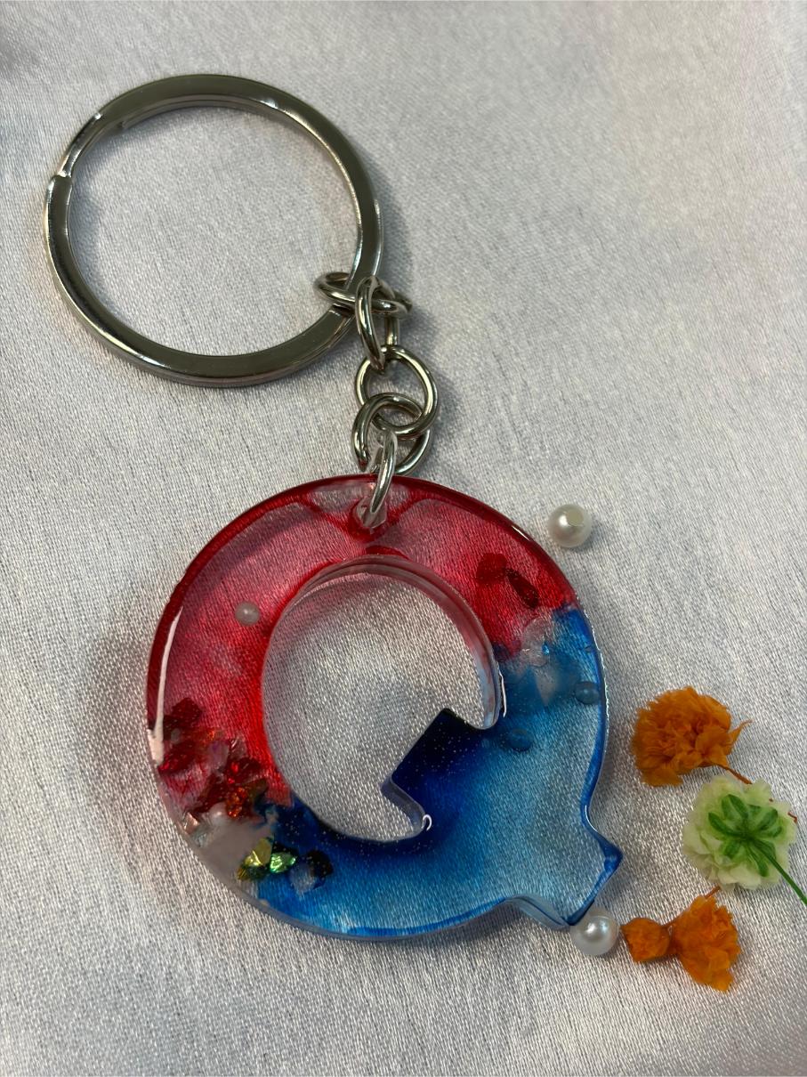 Resin Luxury Keychain