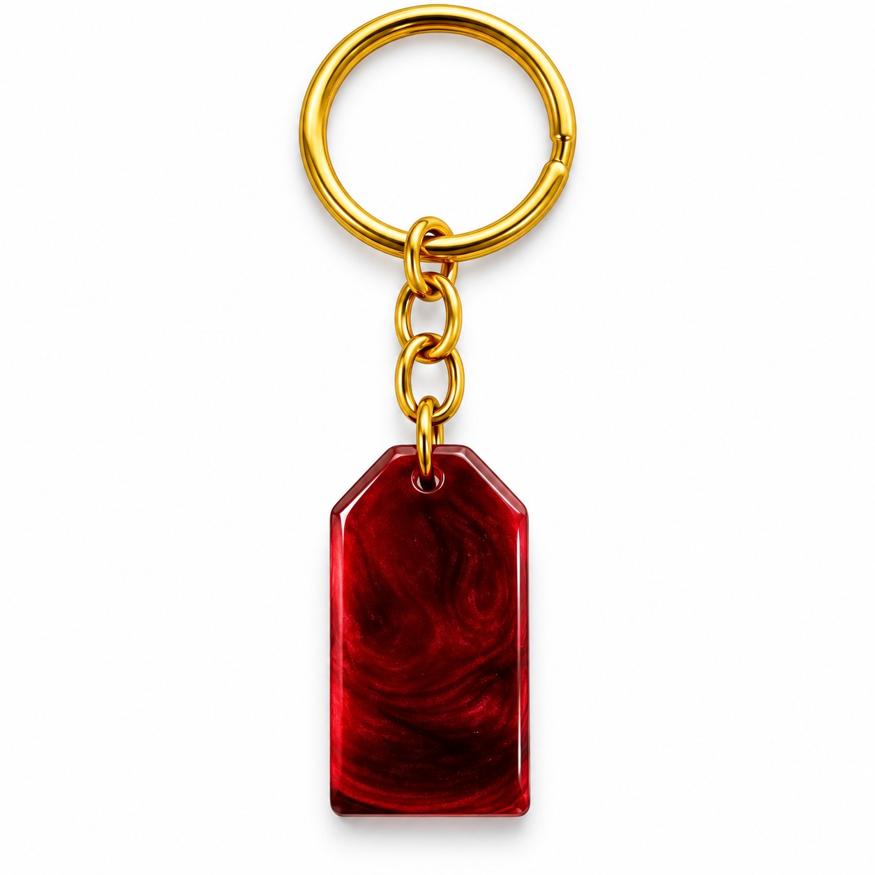 Resin Luxury Keychain