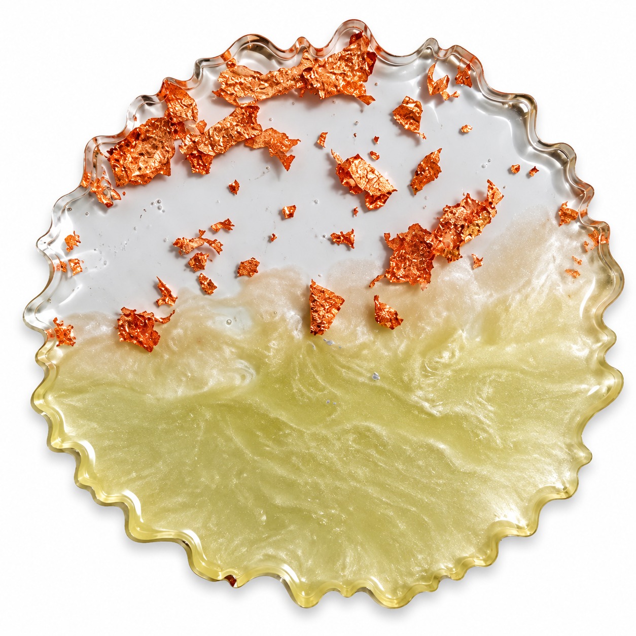 Resin Luxury Tea Coaster (6 Pcs)