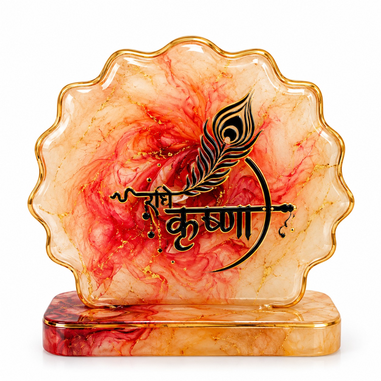 Resin Radhe Krishna Showpiece