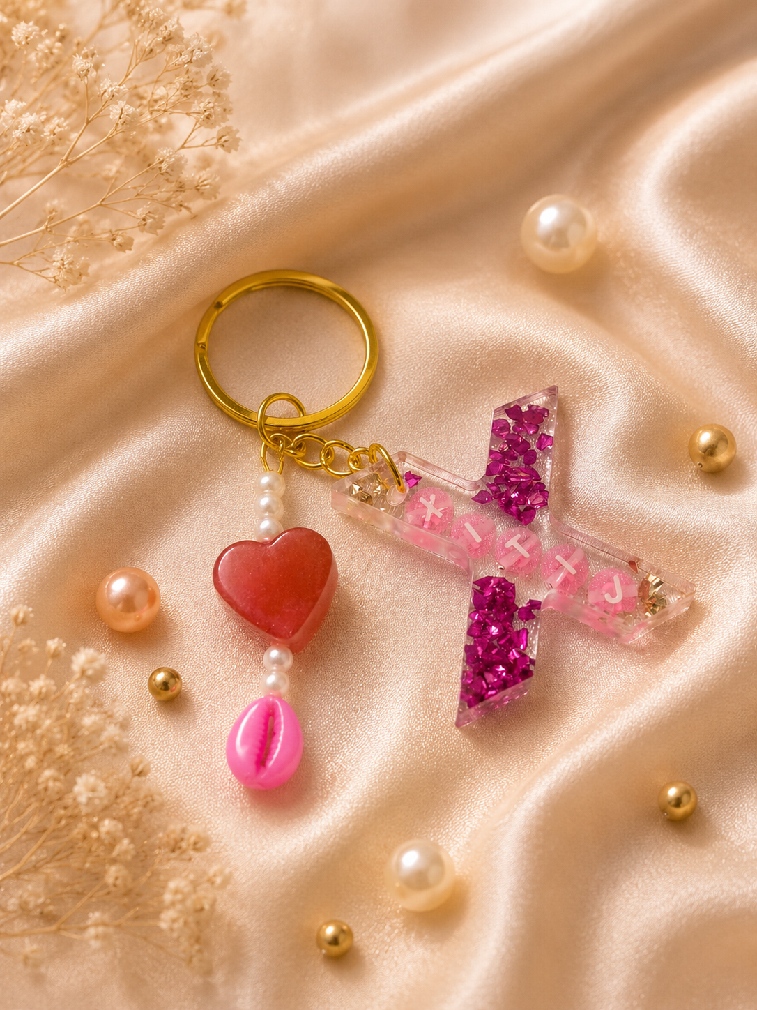 Resin Luxury Keychain