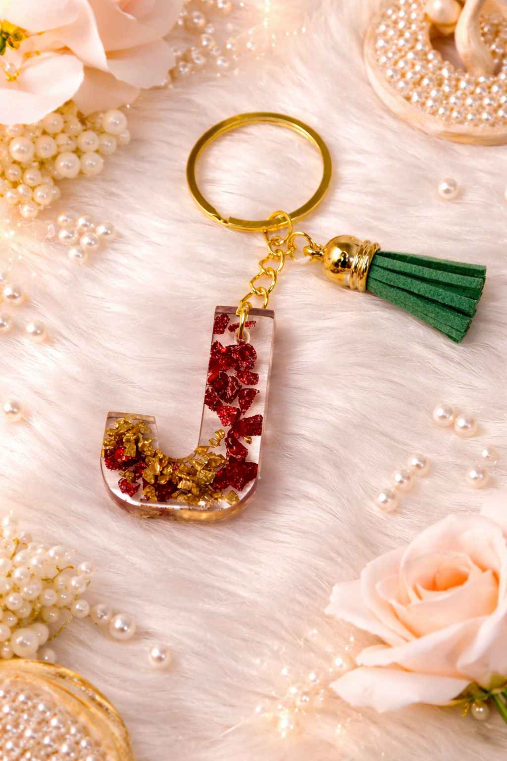 Resin Luxury Keychain