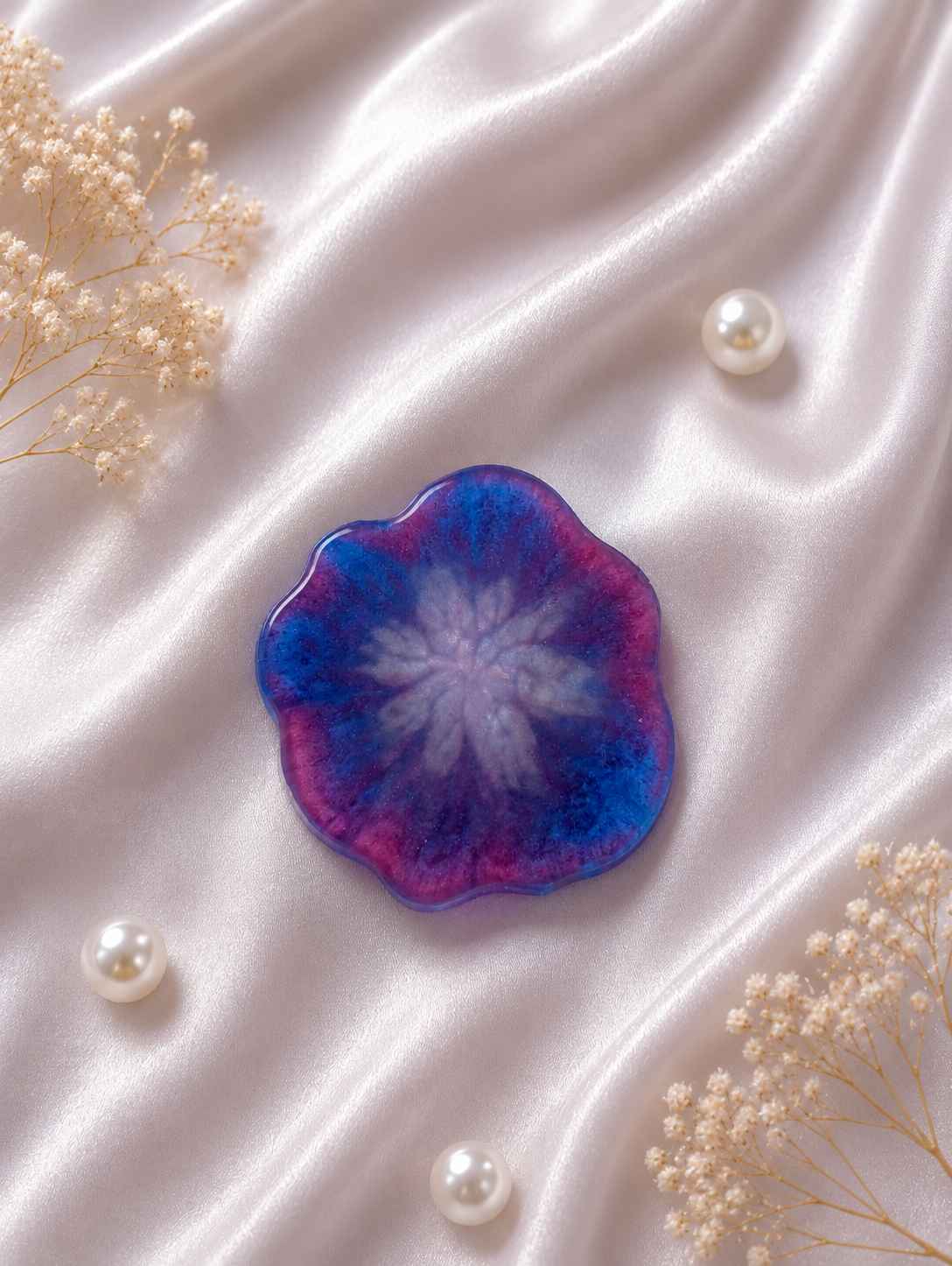 Resin Luxury Tea Coaster (6 Pcs)